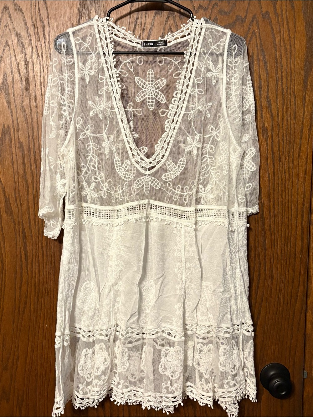 SHEIN swim cover up